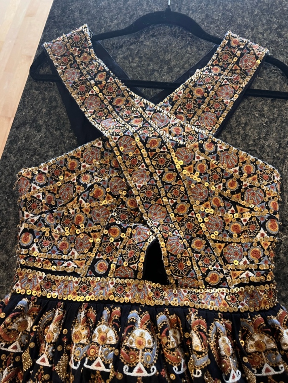 NWT Ulla Johnson Moonlight Priya Dress SZ 8 Beaded sequined - Picture 7 of 13